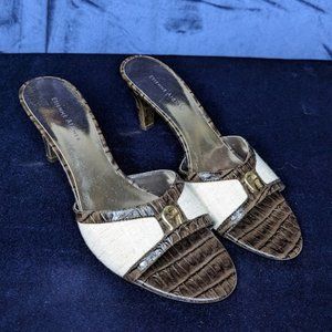 NWOB Etienne Aigne Mira Mule Heel Size 8